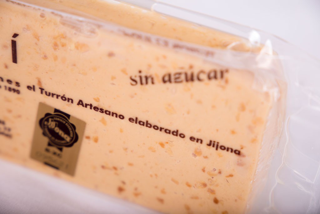 Turrón de Jijona SIN AZÚCAR - Turrones Espí Alicante