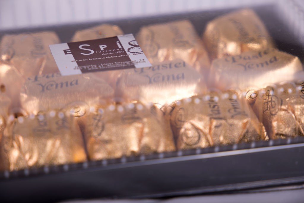Pastel de yema - Turrones Espí Alicante