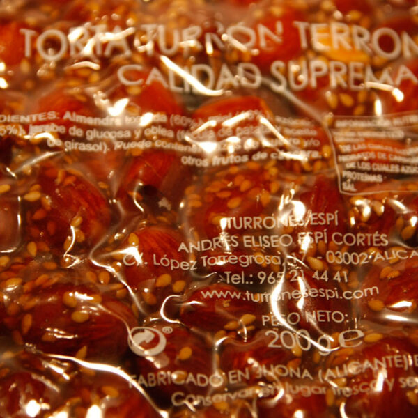 Torta de Turrón Terronico. 200g