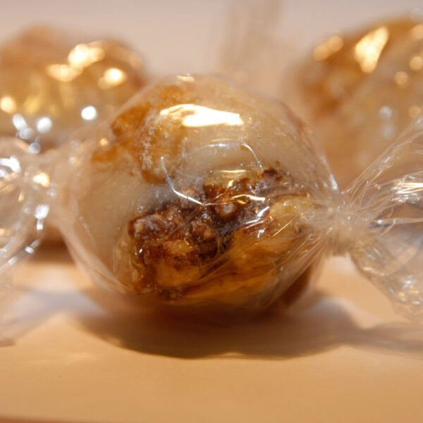 Nueces con mazapán