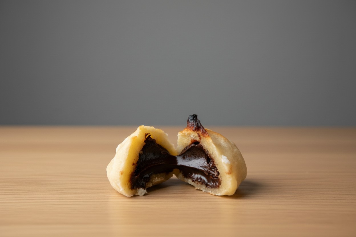 suspiro-mazapan-chocolate-turrones-espi Suspiros de Mazapán rellenos de Chocolate Fondant