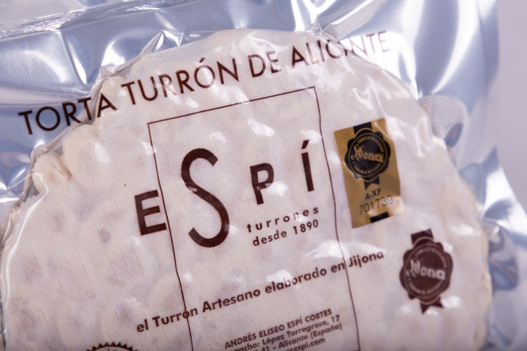 Torta de Turrón de Alicante -Turrones Espí