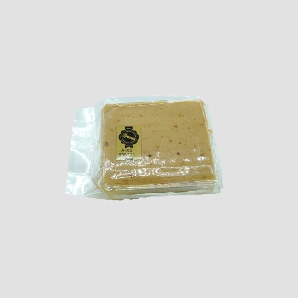 Porción cuadrada turrón de Jijona